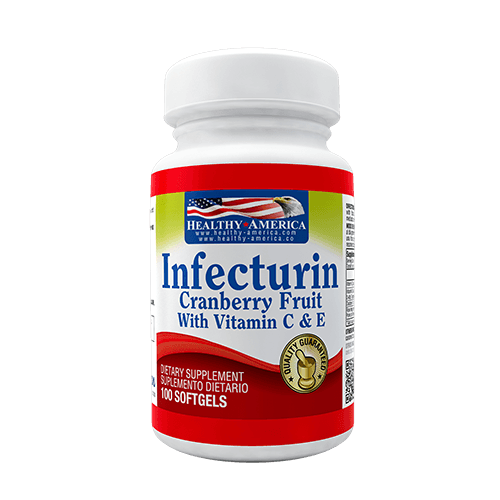 INFECTURIN CRANBERRY FRUIT WITH VITAMIN C & E x 60 Caps