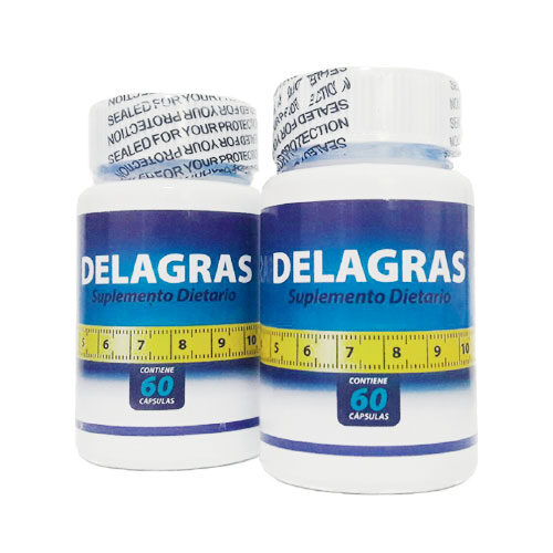 Delagras Suplemento Adelgazante 100% Natural x60 Cápsulas