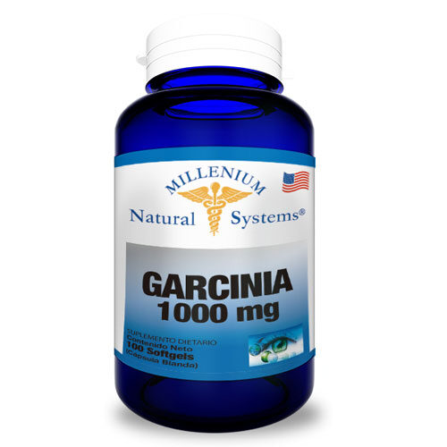 Garcinia Cambogia Plus 1000mg x 100 Softgels Millenium Natural System