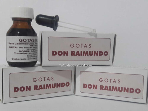 Gotas Don Raimundo sella fracturas de huesos - Imagen 2