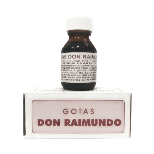 Gotas Don Raimundo sella fracturas de huesos