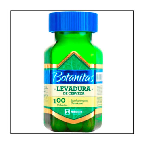 Levadura De Cerveza 100 Tabletas - Botanitas