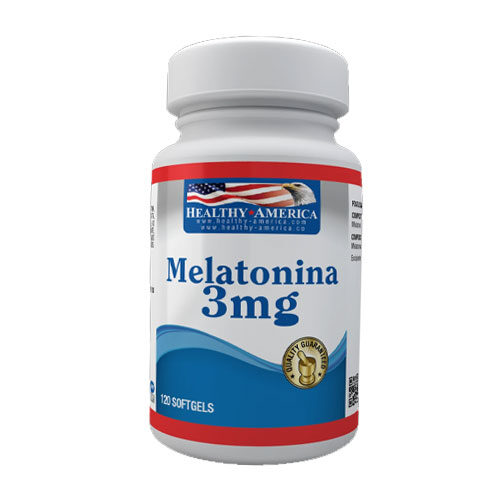 Melatonina 3 Mg 120 Softgels /Healthy America