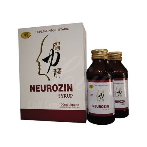 Neurozin Syrup Caja por 2 frascos de 100 ml