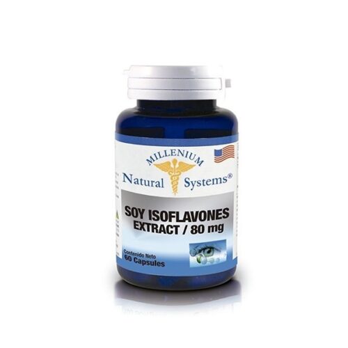 Soy Isoflavones Extracto 80mg, x100 Softgels