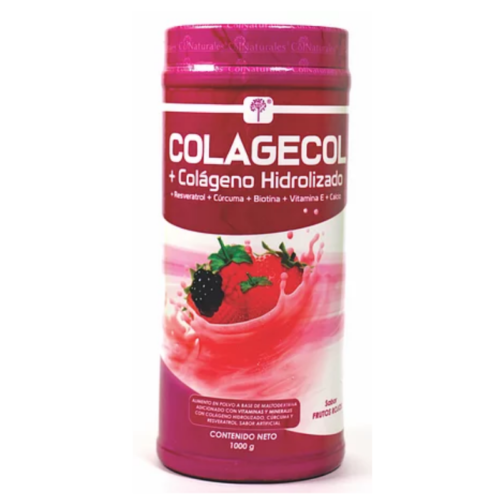 COLAGECOL Colágeno Hidrolizado + Curcuma + Biotina Vitamina E