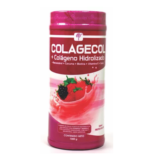 COLAGECOL Colágeno Hidrolizado + Curcuma + Biotina Vitamina E
